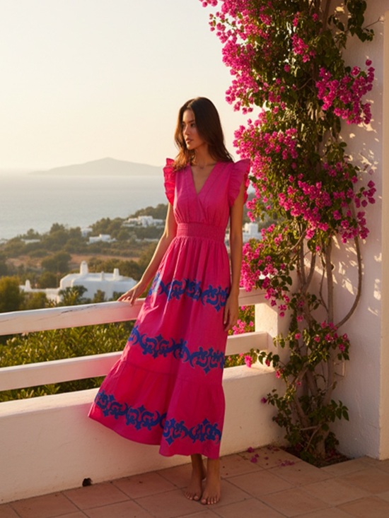 Anthropologie Dresses & Skirts - Anthropologie Celina Moon Harriet Maxi Dress NWT Pink Size M